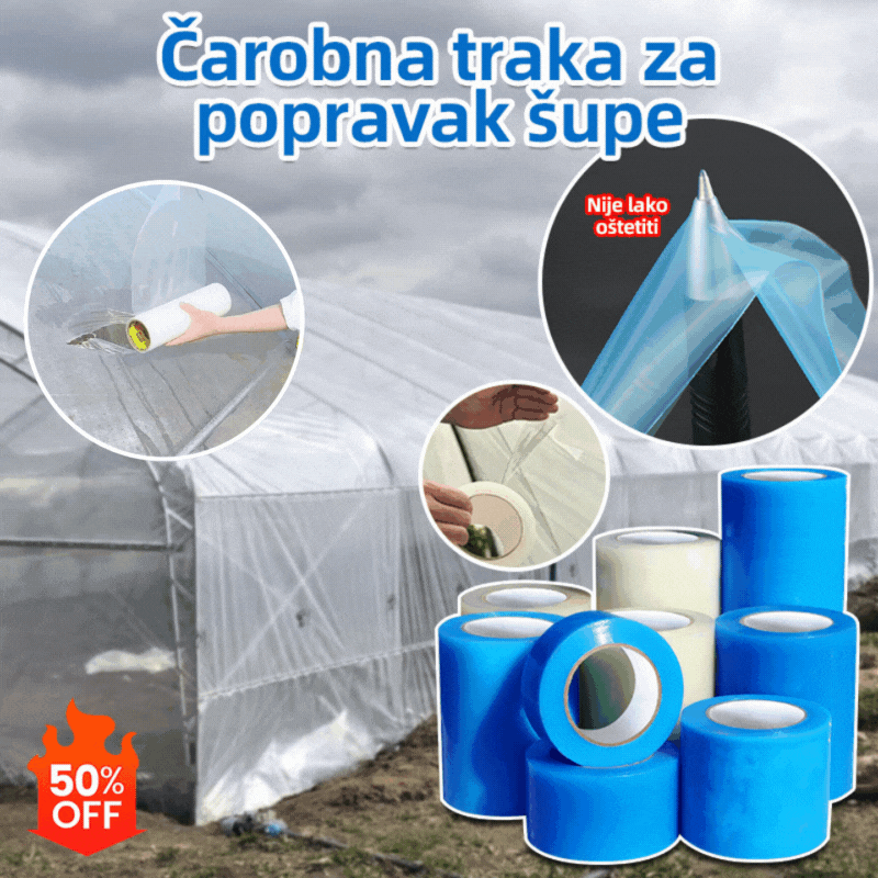 👍🌳Odlično za popravilo nadstreškov 🥬Trak za popravilo rastlinjakov