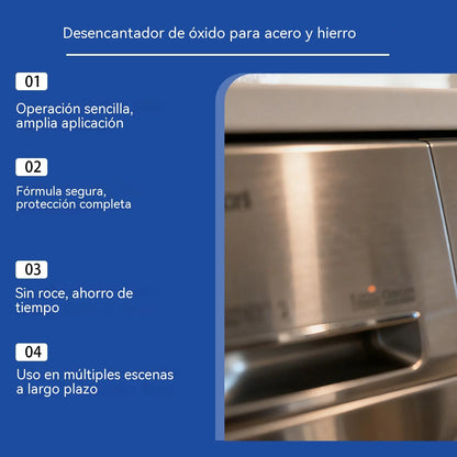 【Compra 1, llévate 1 gratis】🔥Nueva versión actualizada 2026💥 Solución para eliminar el óxido del acero