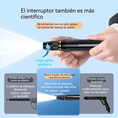 💧💧【Compra 1 y llévate 1 gratis】Último día con 55% de descuento: pistola pulverizadora de alta presión para uso doméstico