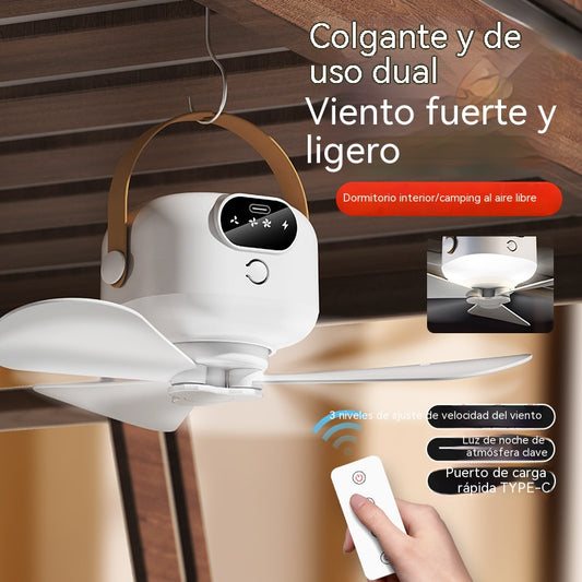 ⏰ Oferta limitada: ¡Ventilador de techo inalámbrico con luz LED! 🌬️✨