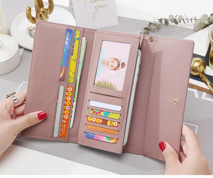 🔥🔥👜【50%OFF】Nueva cartera de cuero multicapa para mujer de moda 2026
