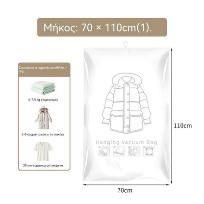 💨✨ Bolsas colgantes para aspiradora con un 60% de descuento 💞💪 Ahorran espacio, protegen del polvo, reutilizables para ropa y viajes.