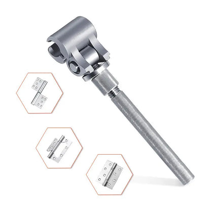 ⚙️🛠️🔩Tornillos para ajustar la holgura de la puerta, llaves ajustables y herramientas profesionales para ajustar las bisagras.