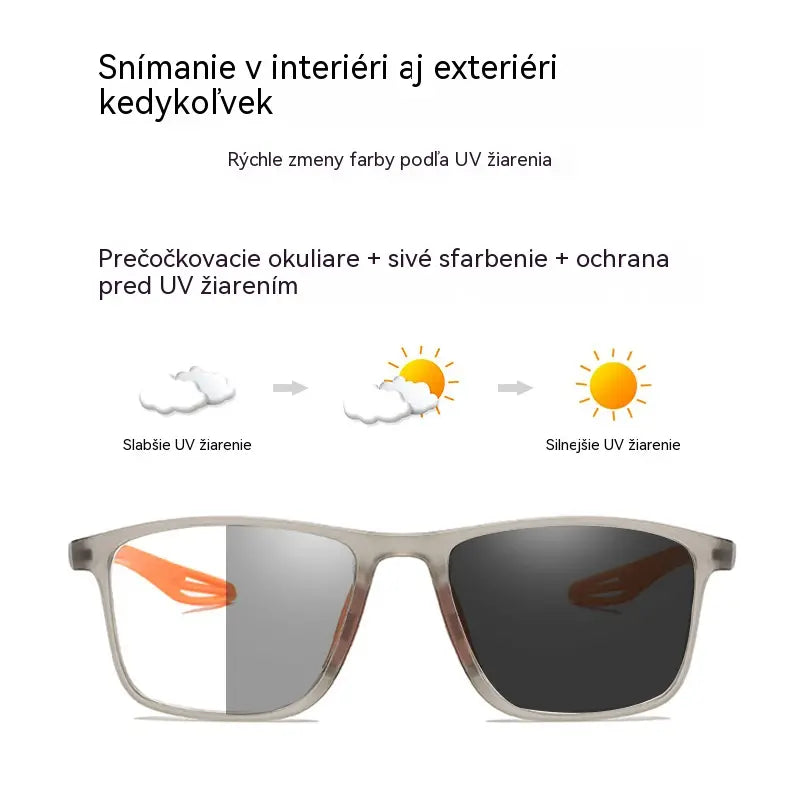 🕶️ Fotokromatska, izjemno lahka očala za branje z visoko ločljivostjo, posebej zasnovana za starejše.