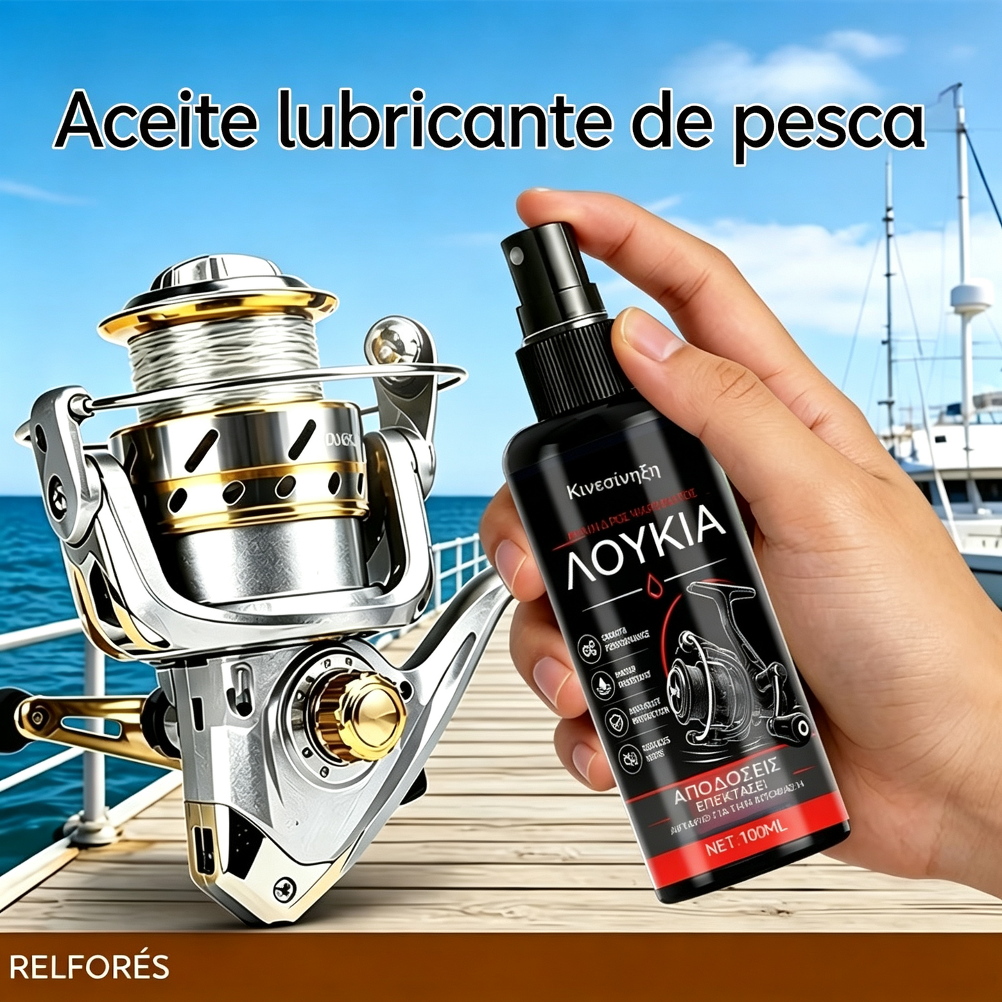 2 unidades 27 euros 🎣 Limpiador todo en uno para el mantenimiento de aparejos de pesca 🧴