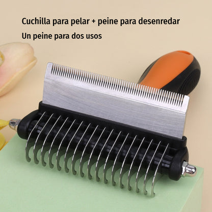 Herramienta profesional para desenredar perros y gatos