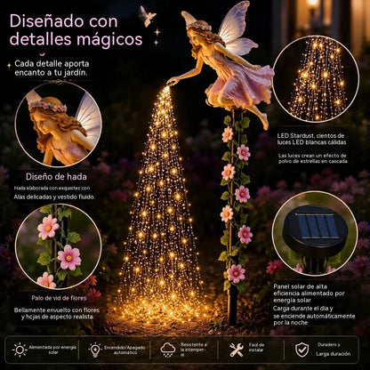 🧚‍♀️Luces para jardín de hadas con destellos mágicos🌸