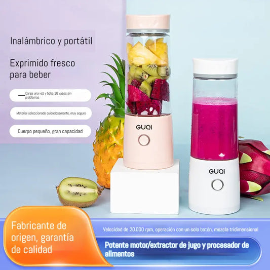 🥤mini exprimidor eléctrico portátil con carga inalámbrica