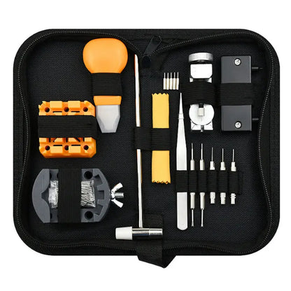 [Juego de 72 piezas] Kit de herramientas para reparación de relojes
