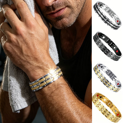 50% DE DESCUENTO 🔥 Pulsera magnética de cobre