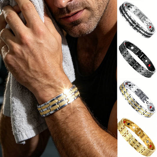 50% DE DESCUENTO 🔥 Pulsera magnética de cobre