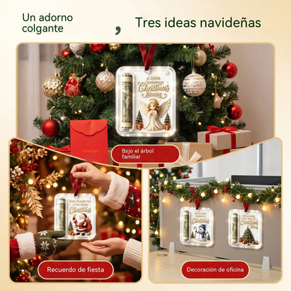 ✨4 artículos por 31 euros🎄Cartera con etiqueta colgante, regalo de decoración para el árbol de Navidad