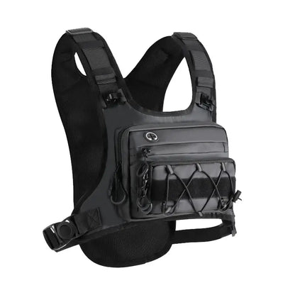 🥳🚴💨 ¡50% DE DESCUENTO! Chaleco de ciclismo con sistema de hidratación integrado: resistente, impermeable, con múltiples bolsillos y correas tácticas. Lleva agua y artículos esenciales con las manos libres: ¡perfecto para rutas largas! 🎒✨