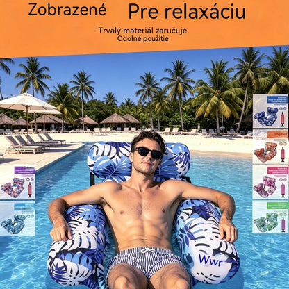 💦📢Skladacia plávajúca pohovka s operadlom