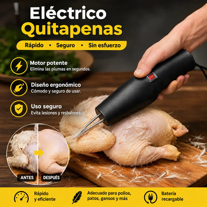 Desplumadora eléctrica para aves de corral