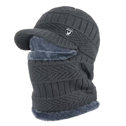 【30%OFF】🔥Gorro de lana grueso de una sola pieza, resistente al viento, para exteriores.