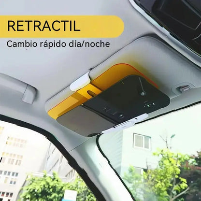 Extensor de visera solar polarizada antirreflejos universal para automóviles