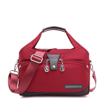 👜【50% de descuento】Bolso de mano informal ligero de tela Oxford para mujer de moda con gran capacidad, 💧impermeable, ✅viajes y compras, ✅múltiples métodos de transporte, bolso de mano, bolso de hombro, bolso de mensajero