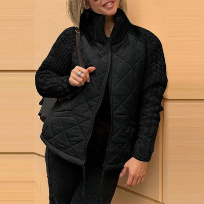🔥 【S-3XL】Chaqueta acolchada de punto para mujer – ligera, cálida y perfecta para el invierno