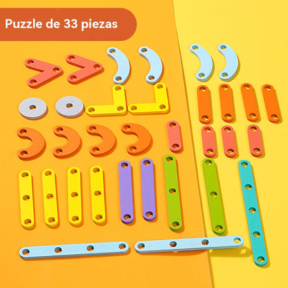 Rompecabezas Montessori 丨 ¡Idea de regalo de Navidad!