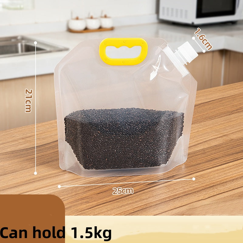 🔥【10 piezas(21cm*25cm)】Bolsa de almacenamiento de cereales de gran capacidad