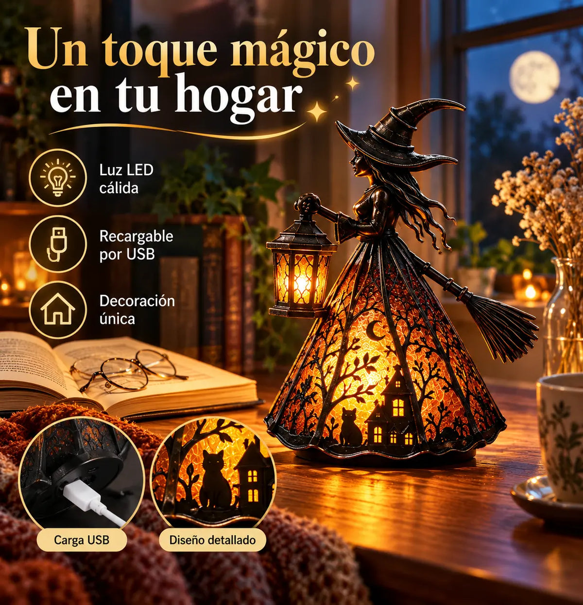 Lámpara de bruja