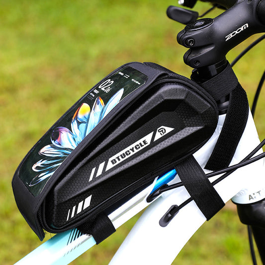 📱 Bolsa impermeable para teléfono móvil para bicicleta: ¡Pedalea con seguridad, mantente conectado, haga sol o llueva! 🚴‍♂️💧