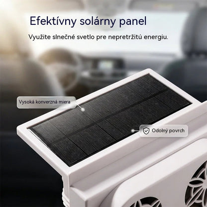 50% ZĽAVA 🌀 Solárny ventilátor do auta