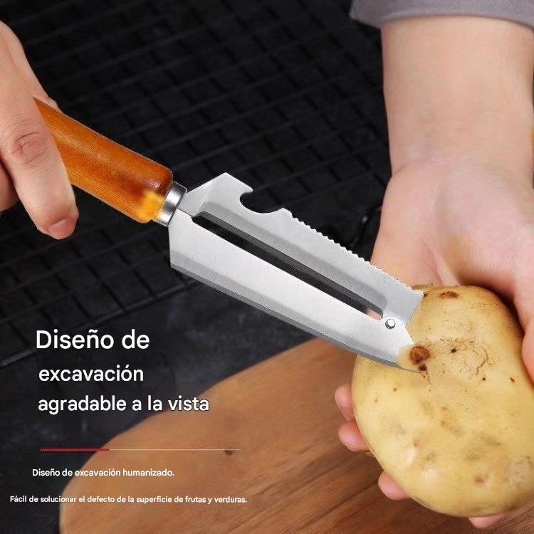 💥Compra 1, llévate 1 gratis💥🔪Pelador multifuncional de acero inoxidable🧅