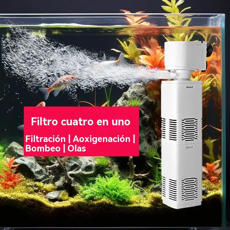 【6W】💦Filtro eléctrico silencioso para acuario🐟