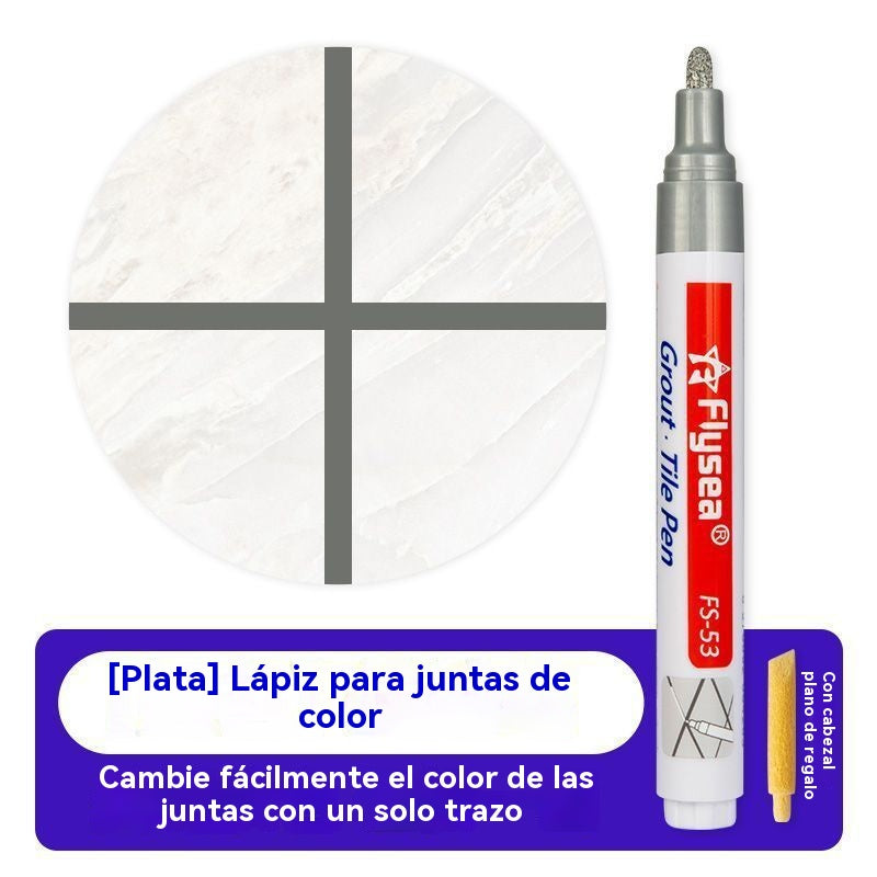 【4 piezas 23 euros】Lápiz para lechada de baldosas de cerámica resistente al moho y al agua