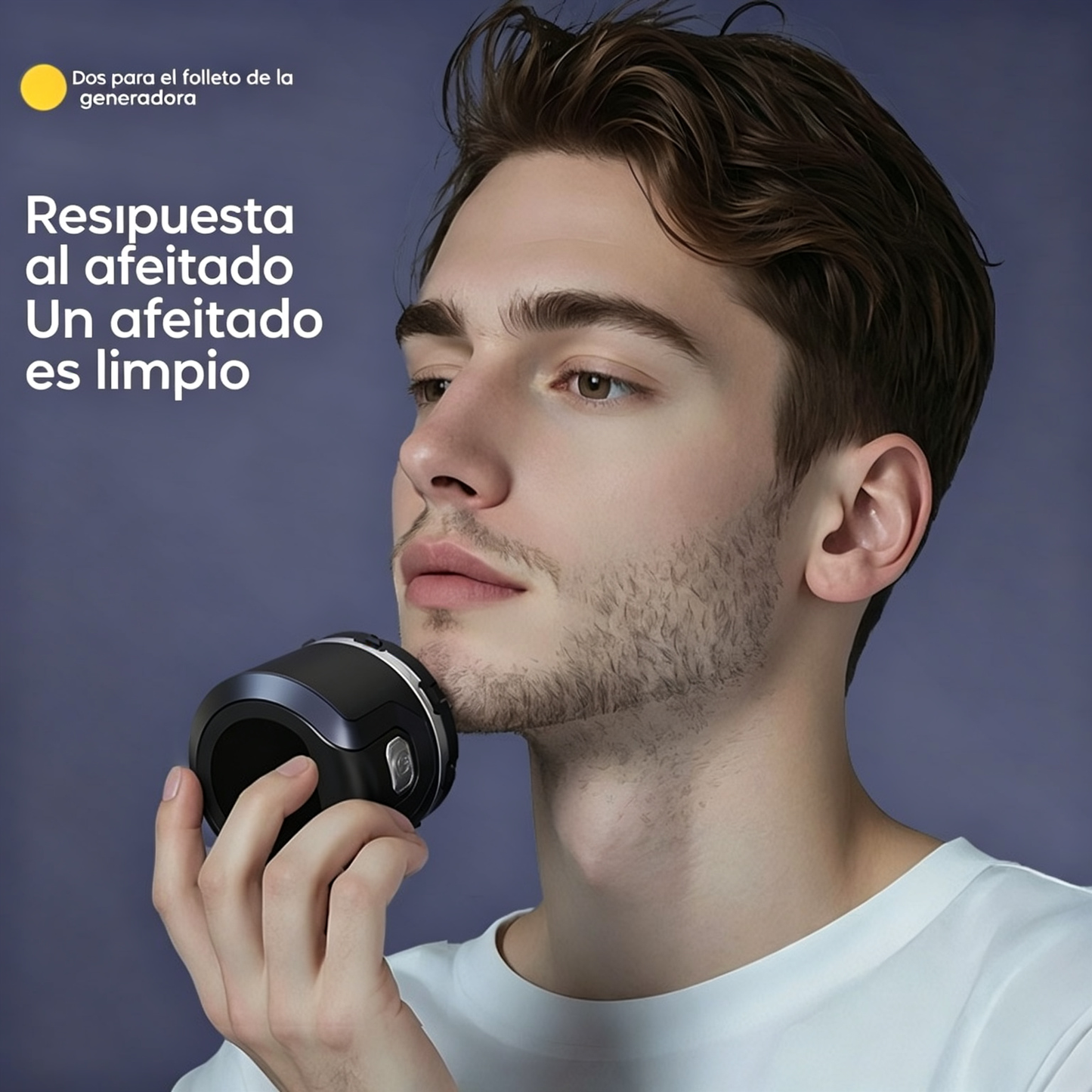 🥳💈 ¡50% de descuento! Afeitadora eléctrica para hombre: cuchillas de acero inoxidable, diseño ergonómico para el afeitado. ¡Corta tu vello fácilmente en casa! ⚡✨