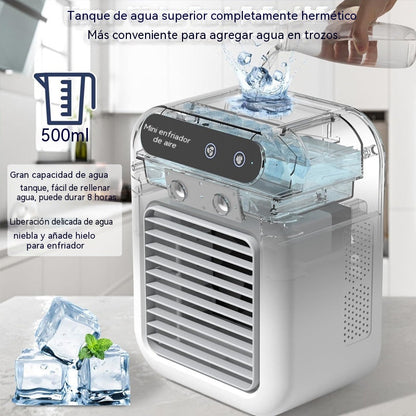 ❄️ - Mini aire acondicionado portátil con funciones de enfriamiento y humidificación