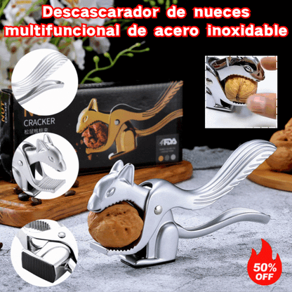🌰Precio más bajo por tiempo limitado🔥Descascarador de nueces multifuncional de acero inoxidable