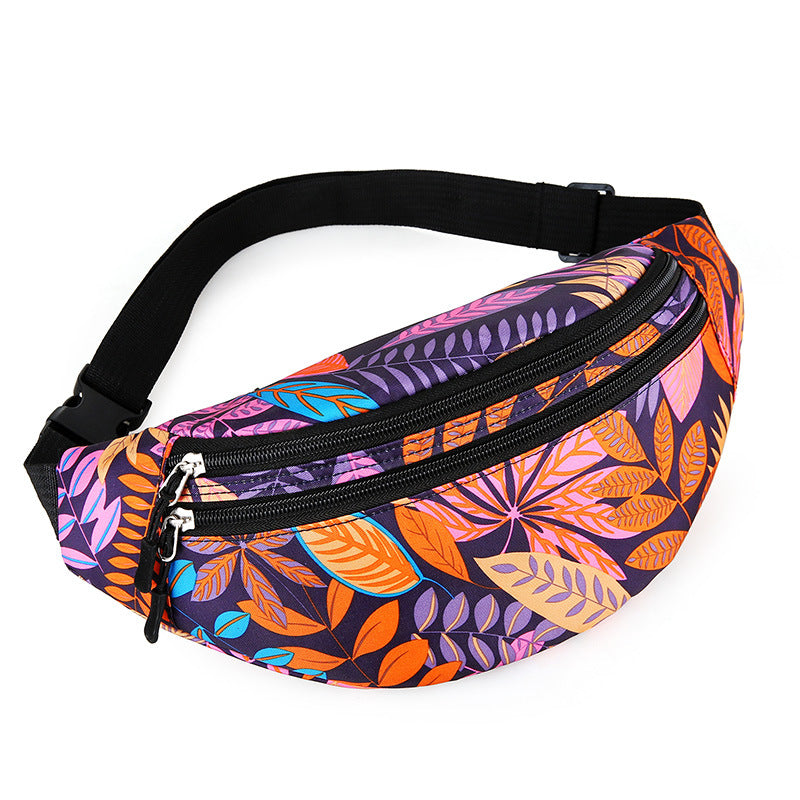 Riñonera elegante para mujer, impermeable y ligera, con múltiples bolsillos para guardar objetos durante los viajes.