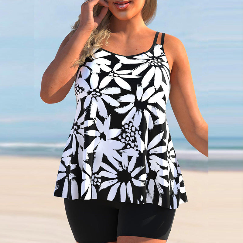 🏖️👙【S-4XL】2026 Trajes de baño con estampado de talla grande a la moda