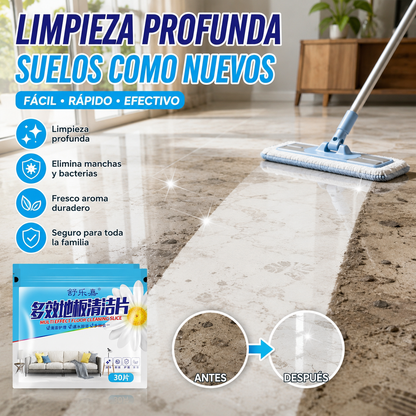 (240 hojas) 🧼🧹 Hojas para limpieza de suelos: Limpiador antibacteriano multisuperficie