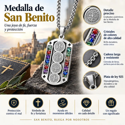 ⏰ Colgante protector para hombre