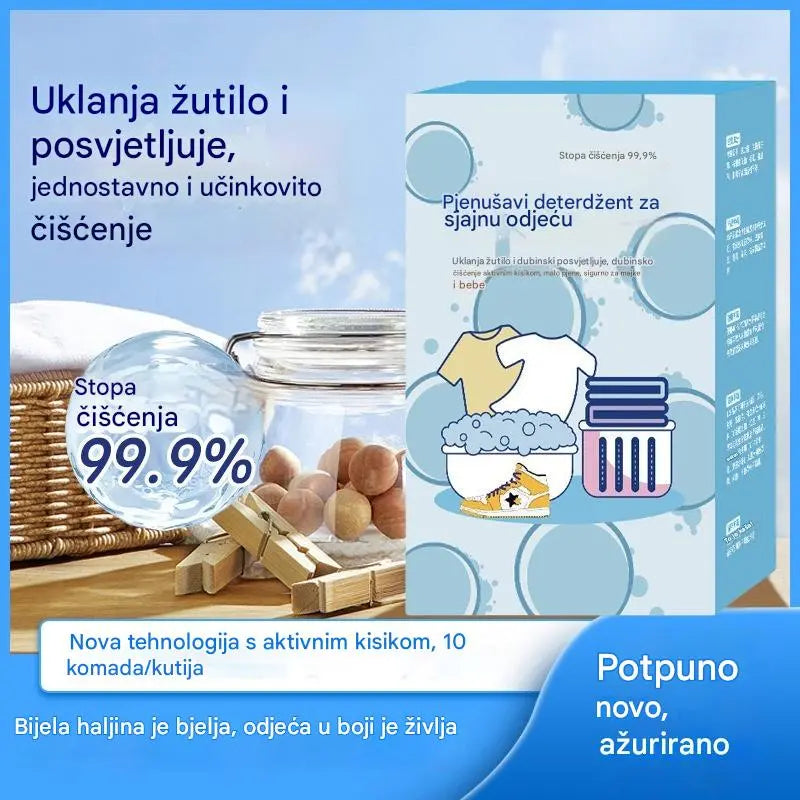 🎁【30 kom】Univerzalno sredstvo za čišćenje odjeće, kuhinje i perilice rublja