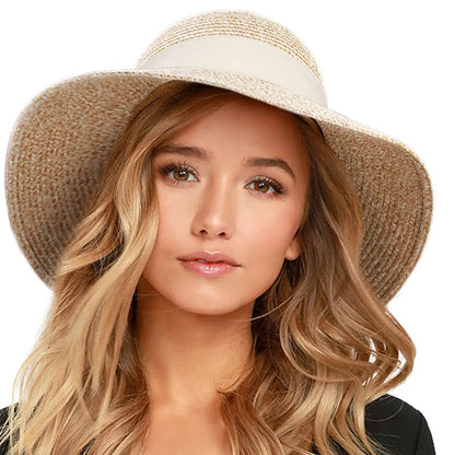 👒☀️ Sombrero de Playa Plegable para Mujer | Protección UV & Estilo para Todo el Verano