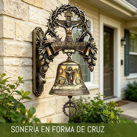 🔔¡El símbolo de fe y esperanza para tu hogar!—Campana de pared "Triumph"