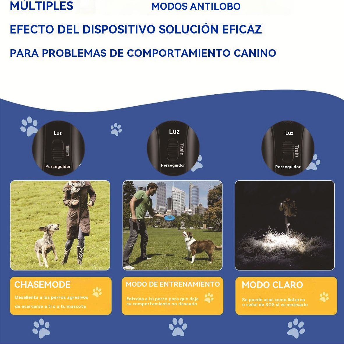 💥【Oferta por tiempo limitado】👪¡Este repelente ultrasónico para perros puede protegerlo a usted y a su familia!