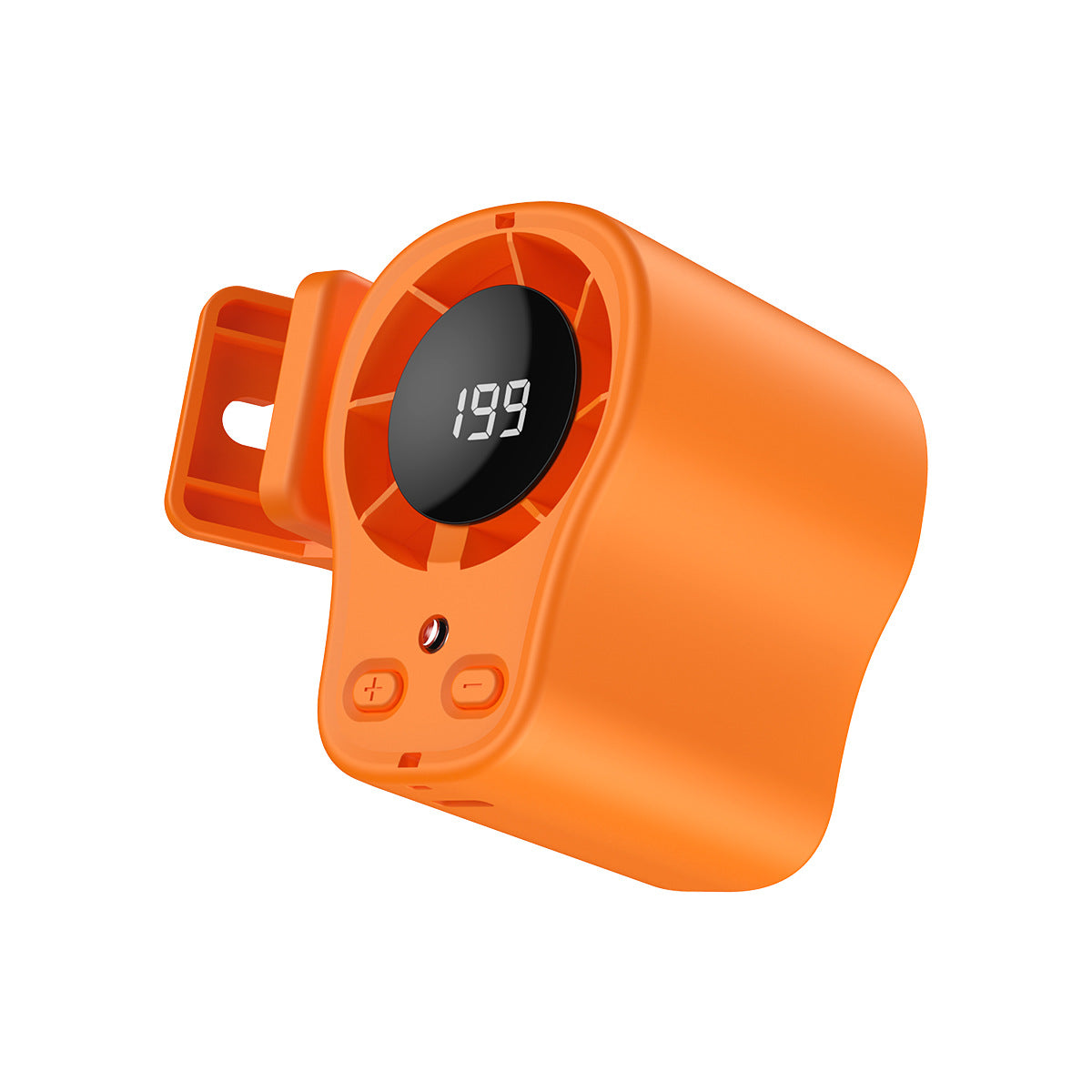 🔥50%OFF🔥Mini ventilador de alta velocidad con clip para la cintura, control de velocidad continuo multifuncional, ventilador de escritorio con clip.